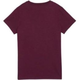 Moteriški medvilniniai marškinėliai Puma ESS Small No.1 Logo, bordo