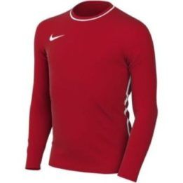 Vaikiški marškinėliai ilgomis rankovėmis Nike Dri-FIT Park 26, raudoni
