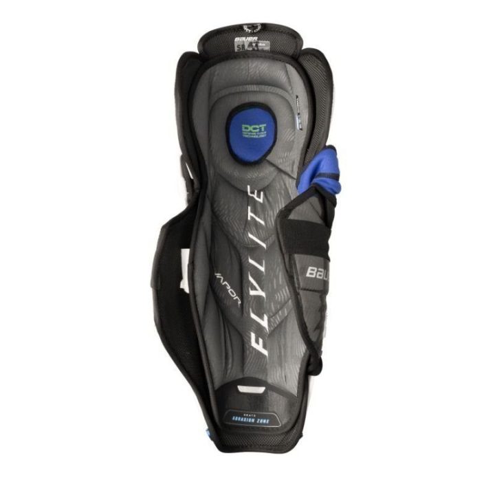 Ledo ritulio blauzdų apsaugos Bauer Vapor Flylite, tarpinio dydžio