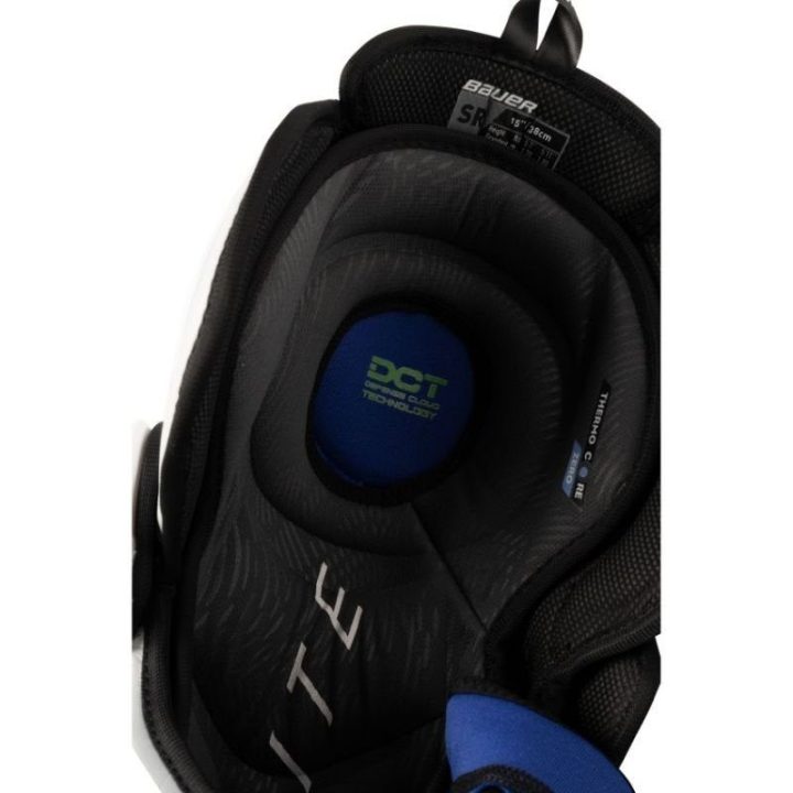 Ledo ritulio blauzdų apsaugos Bauer Vapor Flylite, tarpinio dydžio