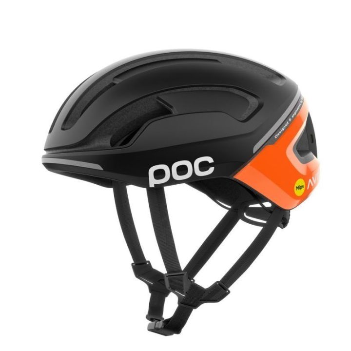 Uniseks plento šalmas POC Omne Beacon MIPS, mėlynas / oranžinis