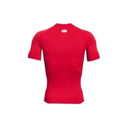 Vyriški prigludusio kirpimo marškinėliai Under Armour, raudoni