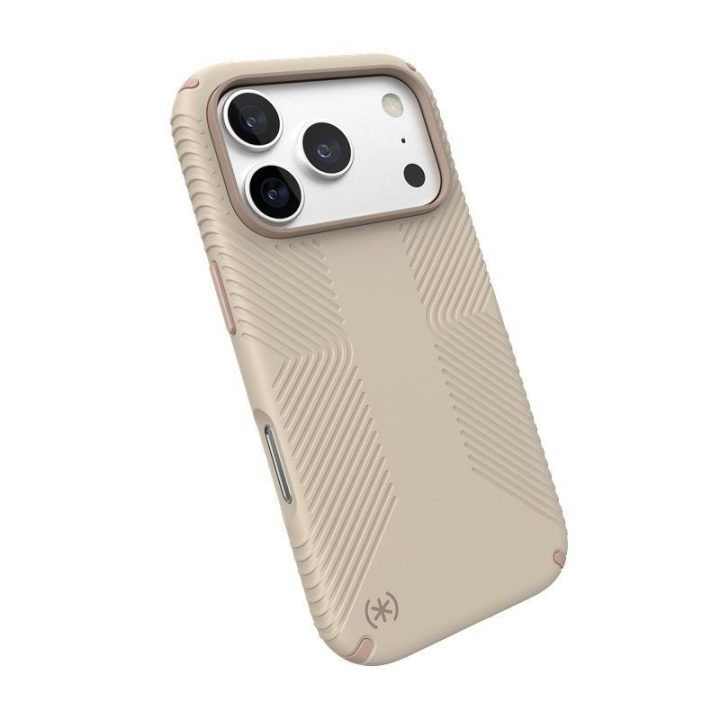Dėklas iPhone 18 Pro / 17 Pro Speck Presidio2 Grip MagSafe, Papyrus