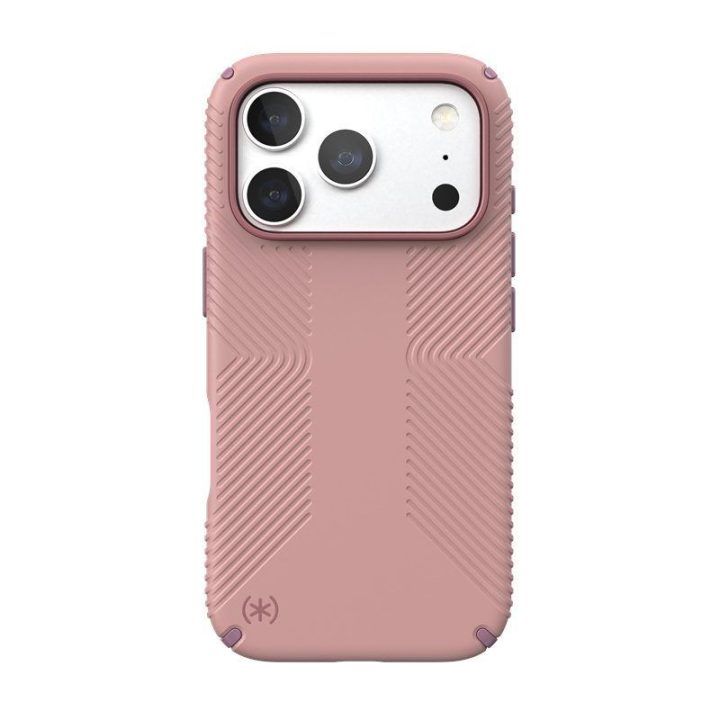 Dėklas iPhone 18 Pro / 17 Pro Speck Presidio2 Grip MagSafe, Quiet Blush