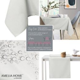 Ecru staltiesė AmeliaHome EMPIRE 140×240