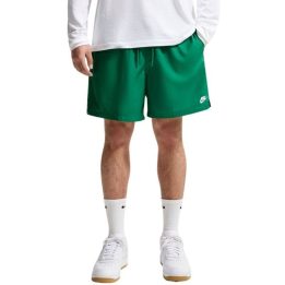 Vyriški laisvo kirpimo šortai su logotipu šoninėse siūlėse Nike Club, žali