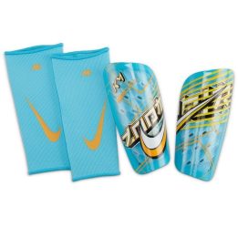 Futbolo blauzdų apsaugos Nike Mercurial Lite Kylian Mbappe, mėlynos
