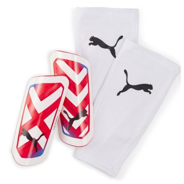Futbolo blauzdų apsaugos Puma Ultra Flex Sleeve, baltos