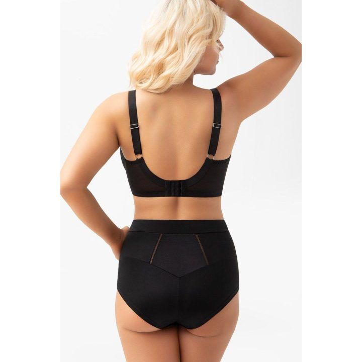 Liemenėlė be pakietinimo su lankeliais Gorsenia Lingerie, juoda