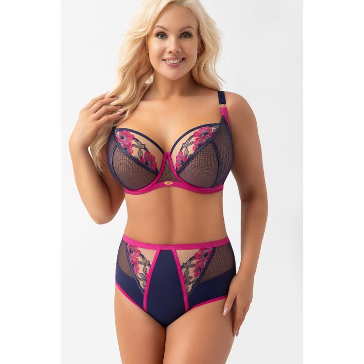 Liemenėlė be pakietinimo Gorsenia Lingerie, tamsiai mėlyna
