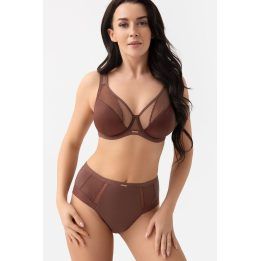 Liemenėlė be pakietinimo Gorsenia Lingerie, ruda