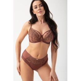 Moteriška liemenėlė be pakietinimo Gorsenia Lingerie, ruda