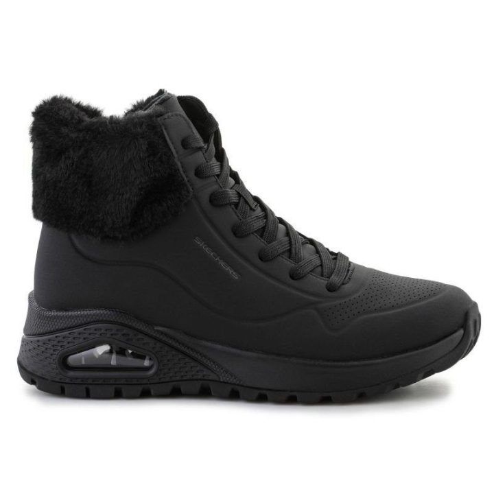 Moteriški laisvalaikio batai Skechers Uno Rugged Fall Air, juodi