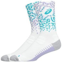 Bėgimo kojinės iki blauzdos ASICS Performance Run, 35–38, baltos