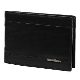 Vyriška natūralios odos piniginė Pierre Cardin TILAK83 8806, juoda