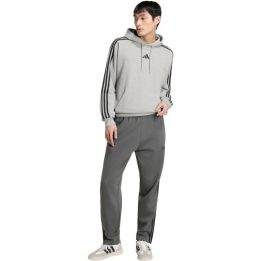 Vyriškas džemperis su gobtuvu adidas Essentials 3-Stripes, pilkas