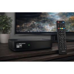 DVB-T2 imtuvas Esperanza EV108R su H.265/HEVC, juodas