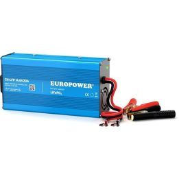 Akumuliatorių įkroviklis LiFePO4 EUROPOWER CH-LFP/12/20, 20 A