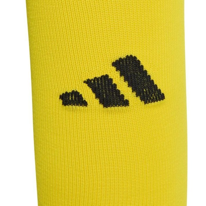 Futbolo getrai be pėdos adidas Milano Sleeve, geltoni