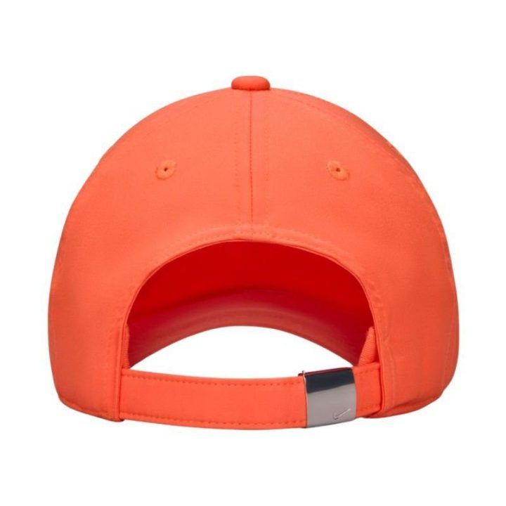 Vaikiška kepurė su snapeliu Nike Dri-FIT Club, oranžinė
