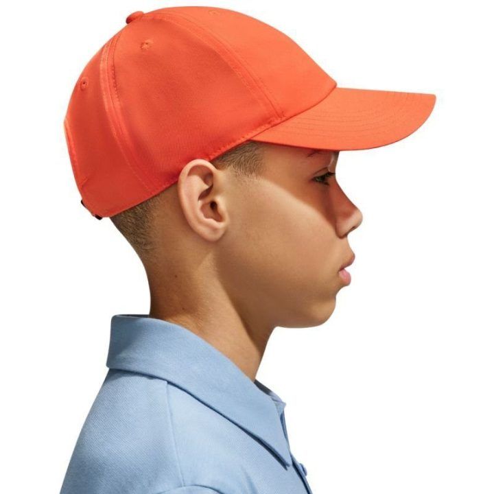 Vaikiška kepurė su snapeliu Nike Dri-FIT Club, oranžinė