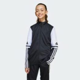 Vaikiškas džemperis adidas Squadra 25 Training, juodas ir baltas