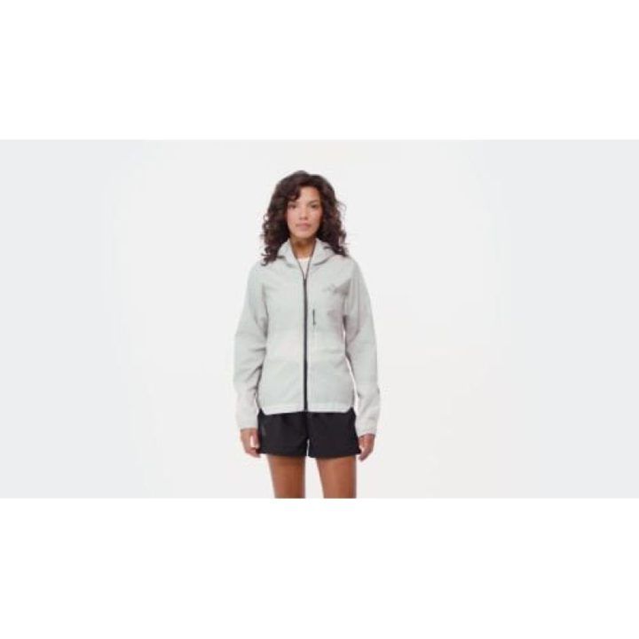 Moteriška lengva vėjo striukė adidas TERREX Xperior CLIMA365, juoda ir balta