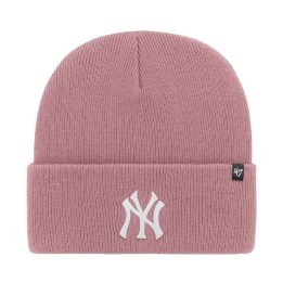 Uniseks kepurė su New York Yankees logotipu 47 Brand, rožinė