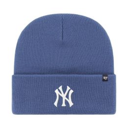 Uniseks kepurė su New York Yankees logotipu 47 Brand, tamsiai mėlyna