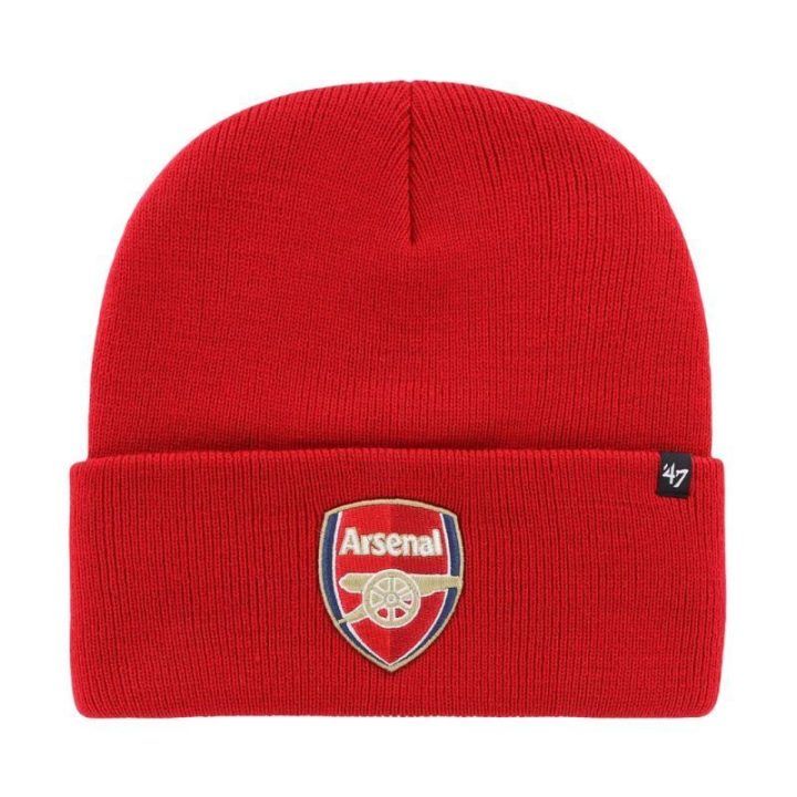 Megzta kepurė su Arsenal FC logotipu 47 Brand, raudona