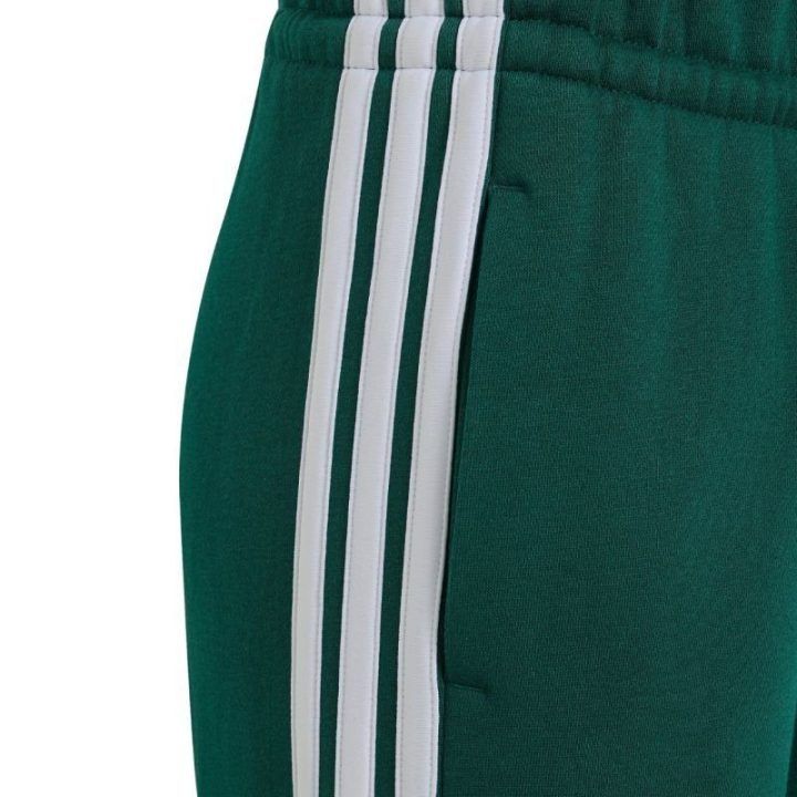 Vaikiškos medvilninės kelnės adidas Essentials, žalios
