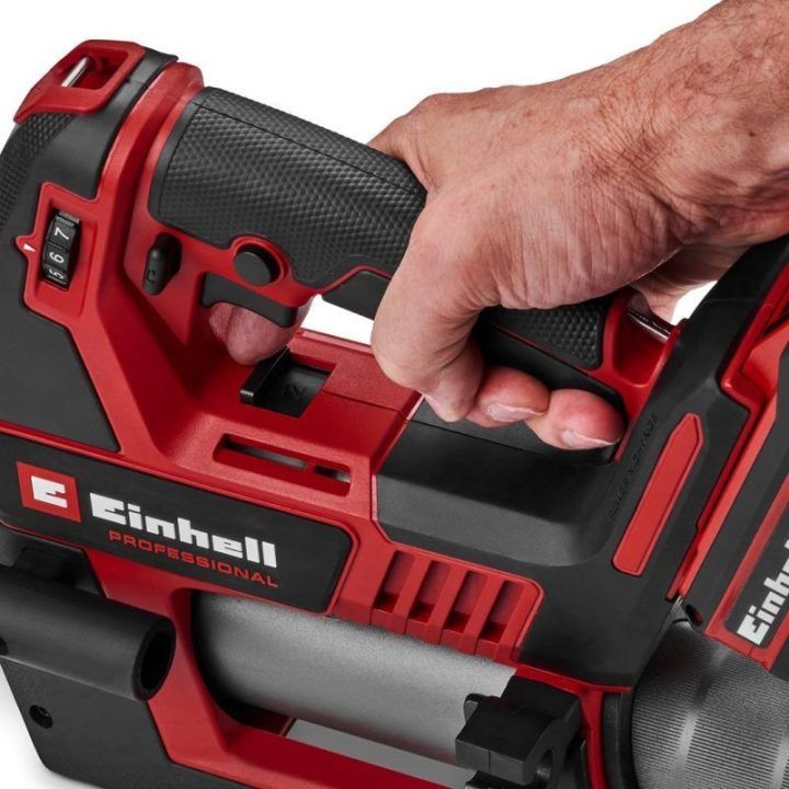 Tepalo švirkštas Einhell TP-GR 18/690 Li-Solo, raudonas ir juodas