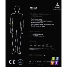 Alkūnės įtvaras iš SBR neopreno Select 6600