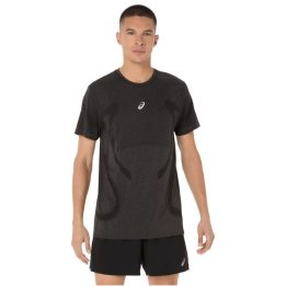Marškinėliai trumpomis rankovėmis ASICS Road Seamless, juodi