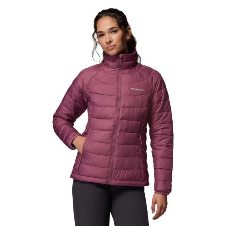 Striukė su užtrauktuku Columbia Powder Lite II, rožinė