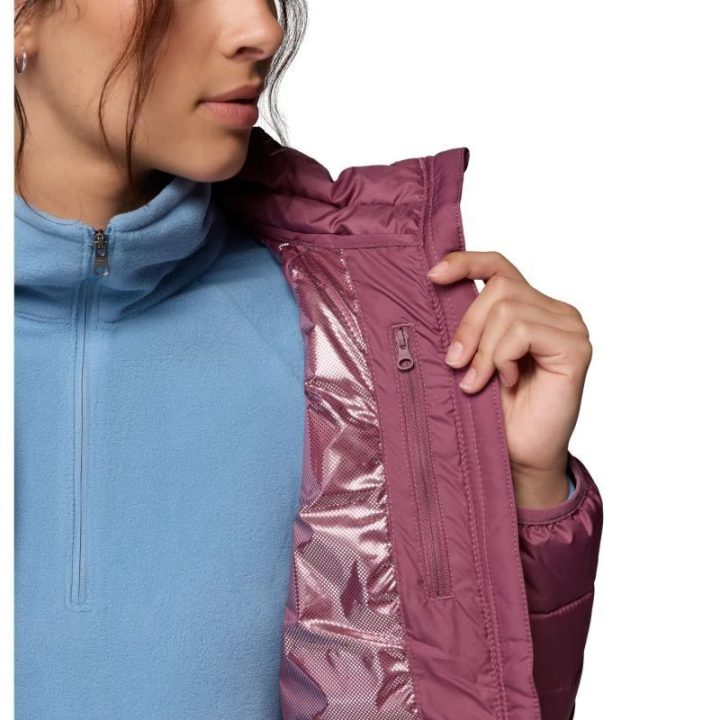 Striukė su užtrauktuku Columbia Powder Lite II, rožinė