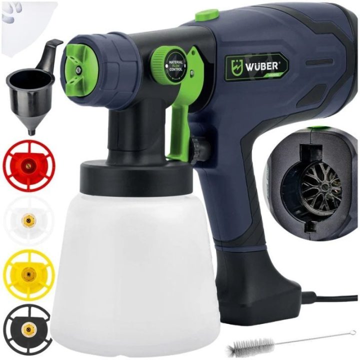 Elektrinis dažų purkštuvas 400 W Wuber W02002
