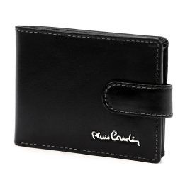 Pierre Cardin piniginė, 11,5 × 8,5 × 2,8 cm – juoda