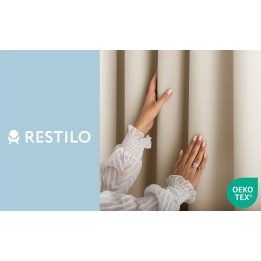 Užuolaida Restilo Carli 200 × 250 cm, šviesiai smėlio spalvos