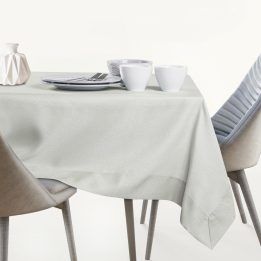 Kreminės spalvos staltiesė EMPIRE 40 x 120 cm