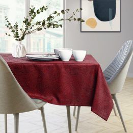 Staltiesė 80×80 bordo spalvos AmeliaHome