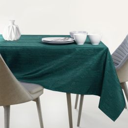 Ovali staltiesė AH VESTA, 155×350 cm, tamsiai žalia