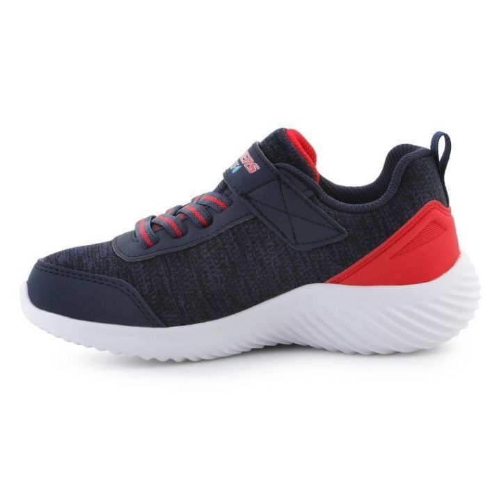 Vaikiški sportbačiai Skechers Bounder-Dripper Drop, tamsiai mėlyni ir raudoni