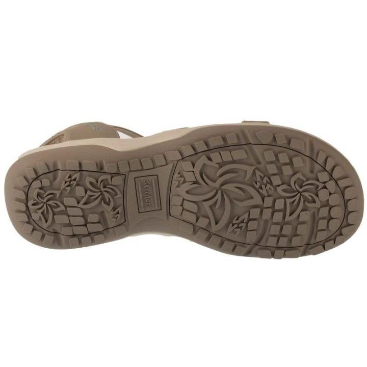 Moteriškos įspiriamos basutės Skechers Reggae Slim, smėlio