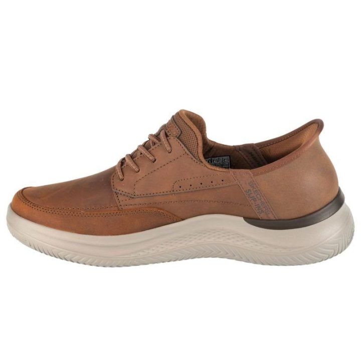 Vyriški įspiriami sportbačiai Skechers Slip-Ins Rory, rudi