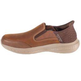 Vyriški įspiriami laisvalaikio batai Skechers Slip-Ins, rudi
