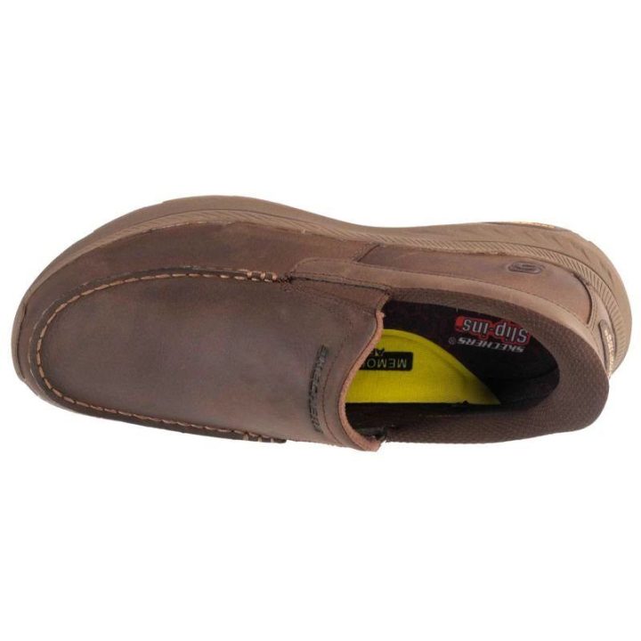 Įspiriami batai Skechers Slip-Ins: Pollard - Osgood, rudi