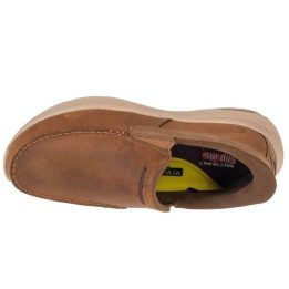 Įspiriami laisvalaikio batai Skechers Slip-Ins Pollard-Osgood, rudi