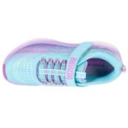 Vaikiški sportbačiai Skechers Go-Run Accelerate Glitter S, žydri
