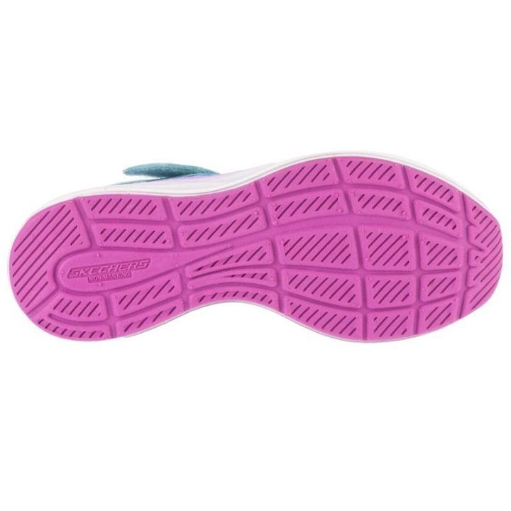 Vaikiški sportbačiai Skechers Go-Run Accelerate Glitter S, žydri